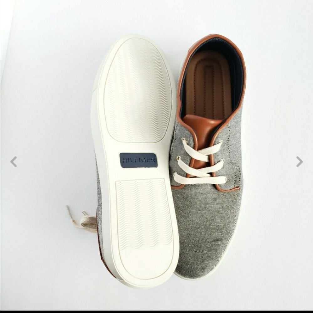 Tommy Hilfiger Mckenzie2 Mens Fashion Sneakers Size 8 Grey - Mens Size 11.5